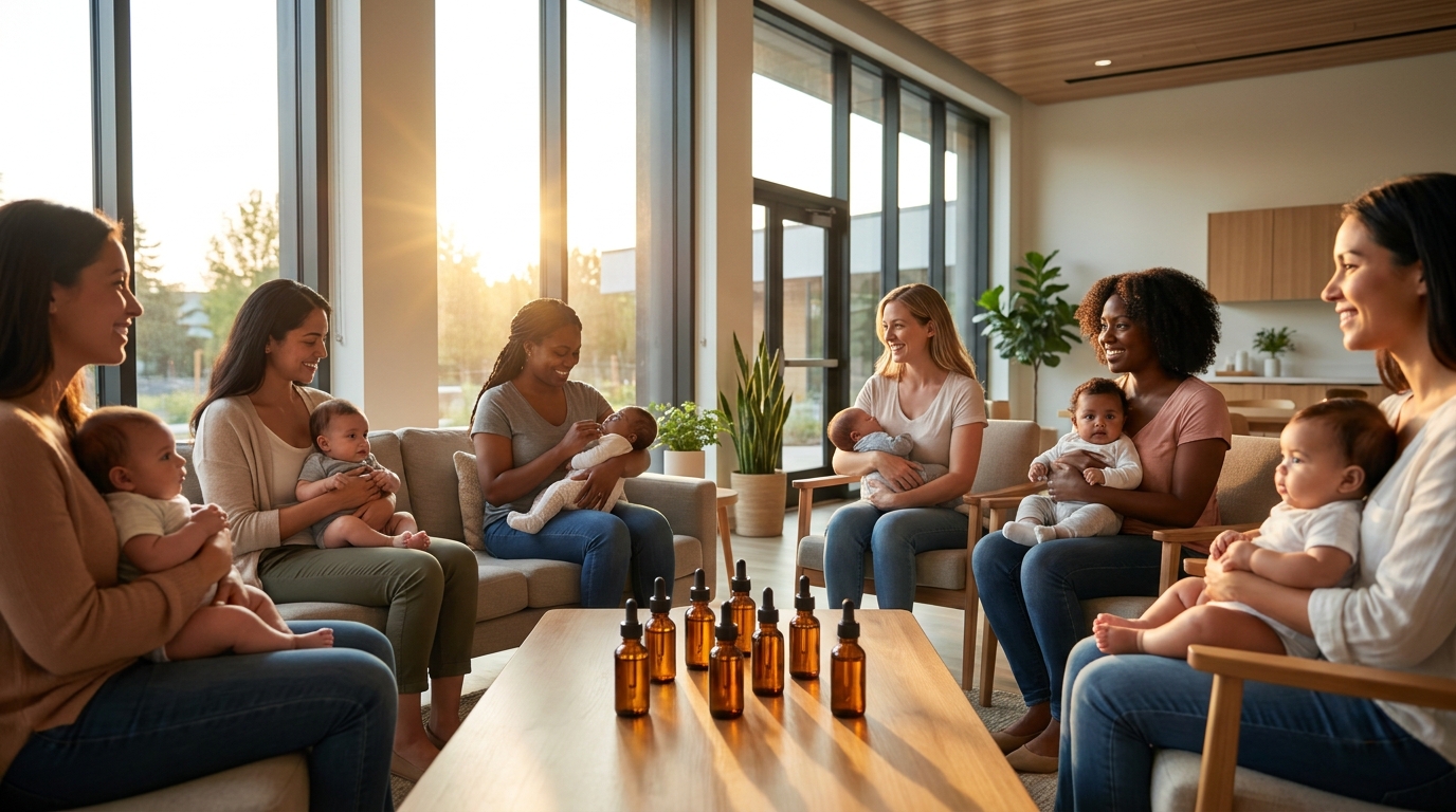 Élixirs floraux pour gérer le stress de l'allaitement
